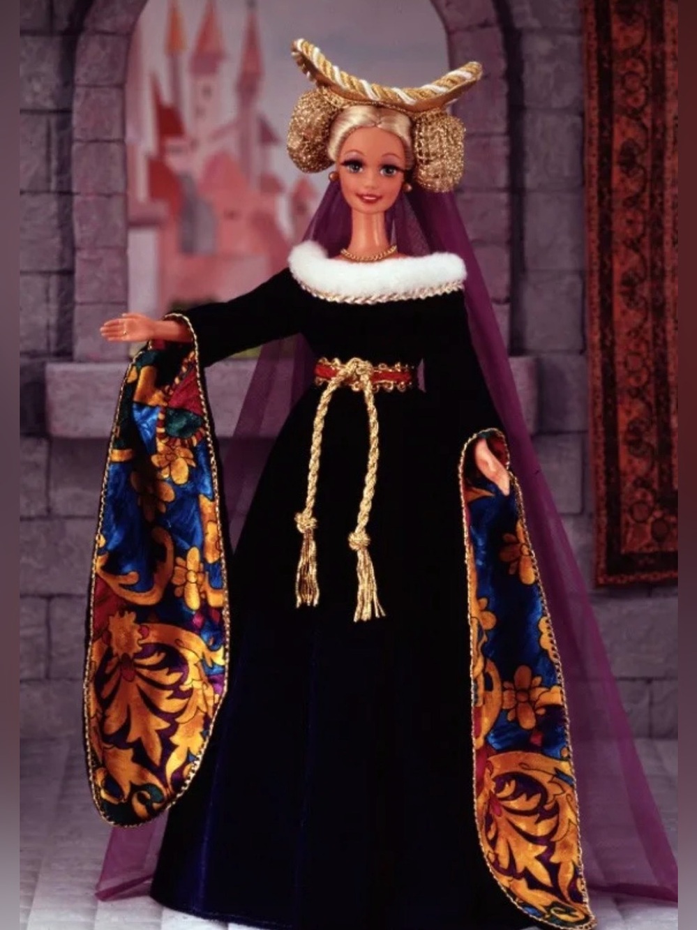 Vintage 1994 Medieval Barbie from The Great Eras Collection, Volume Five